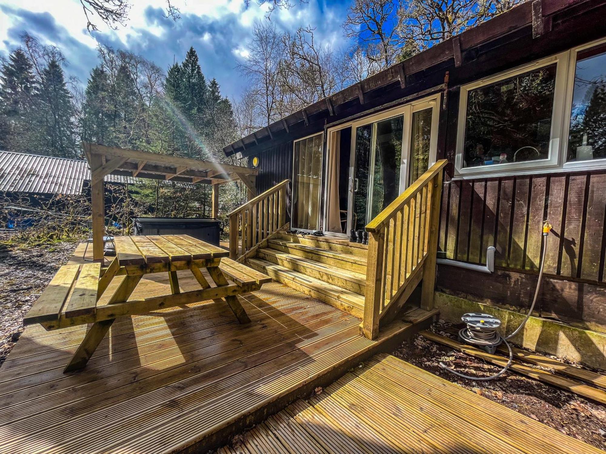 Loch Aweside Forest Cabins Dalavich Habitación foto